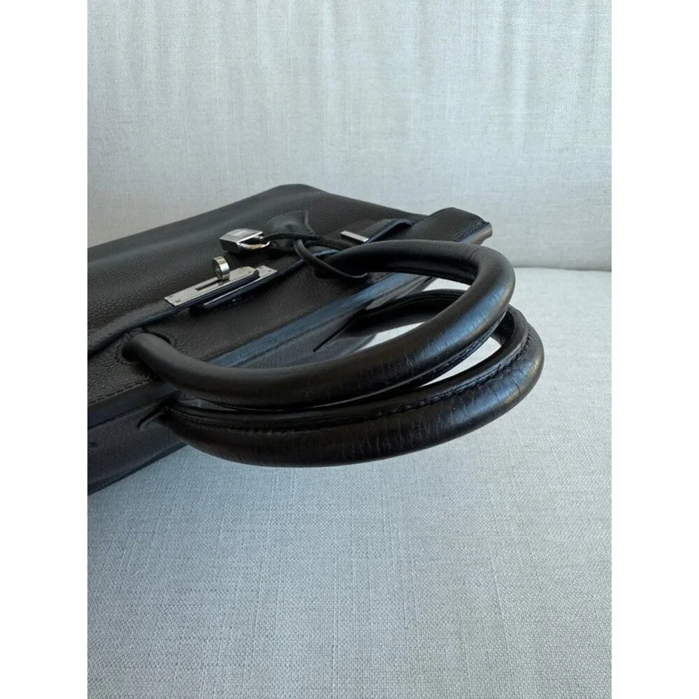 HERMES Black Togo Birkin 30 PHW - Picture 8 of 15